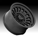 KMC Impact OL KM724 Satin Black Custom Wheels Rims 2